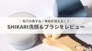 SHIKARI（シカリ）洗顔＆ブラシの正直レビュー！毛穴の黒ずみ・角栓が消える？